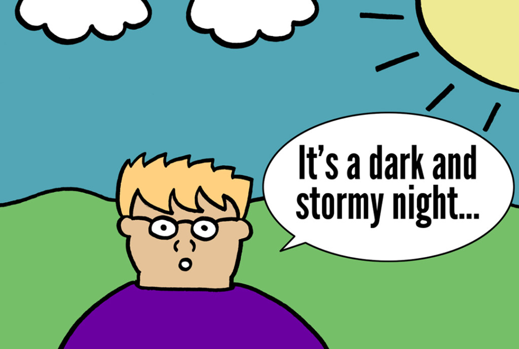 blog dark and stormy dude