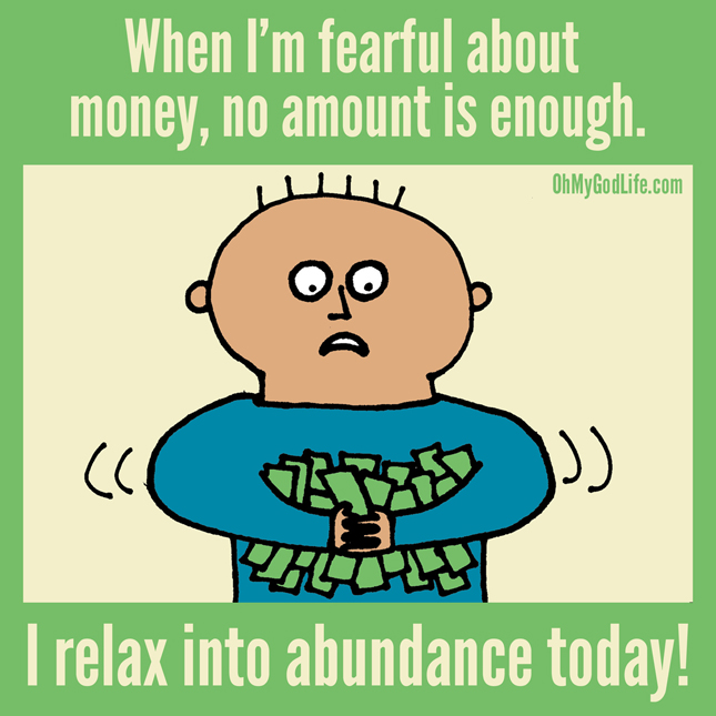 I Relax into Abundance