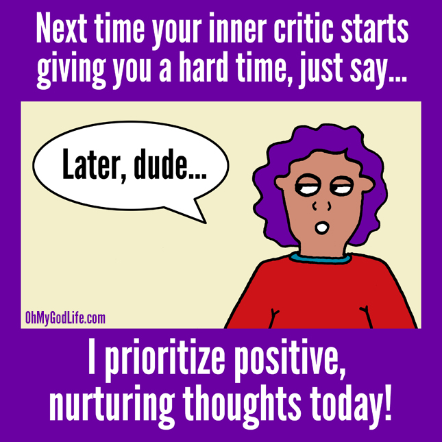 I Prioritize Positive Thoughts