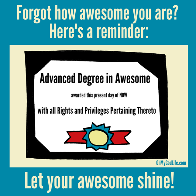 Don’t  Forget to Be Awesome