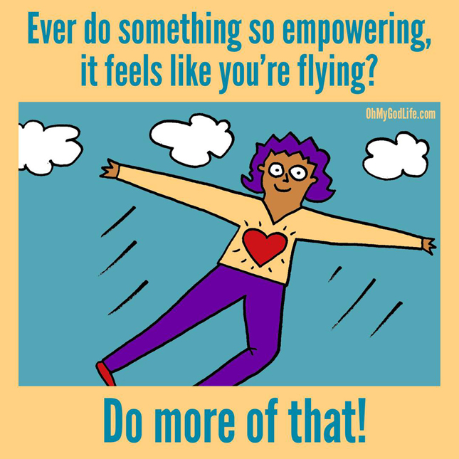 Flying… Drugs Not Needed