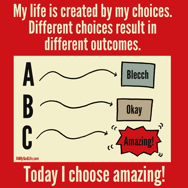 Choose: It’s Your Choice