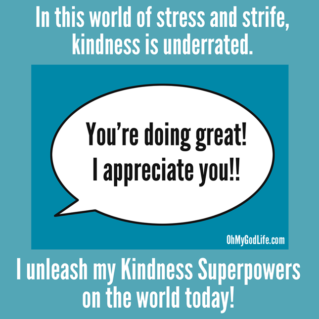 Kindness Superpower Is Within