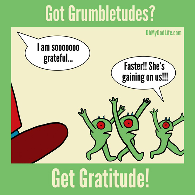 Transport to Gratitude