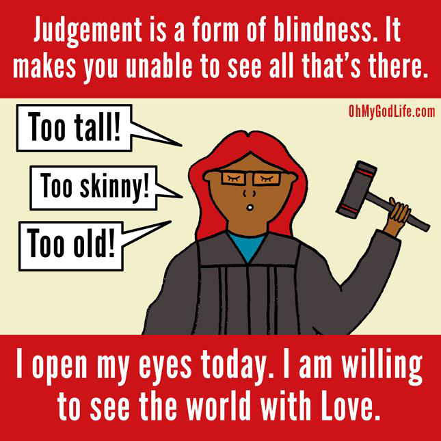Release Your Blindness