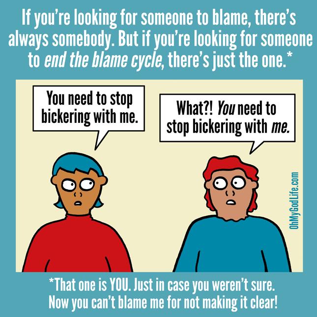 Release the Blame Game