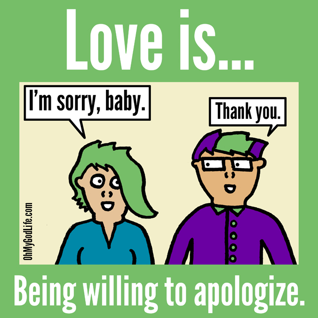 Apologizing: It’s Freeing