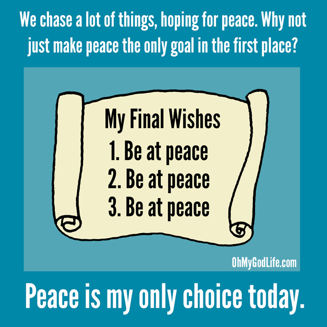 Choose Peace